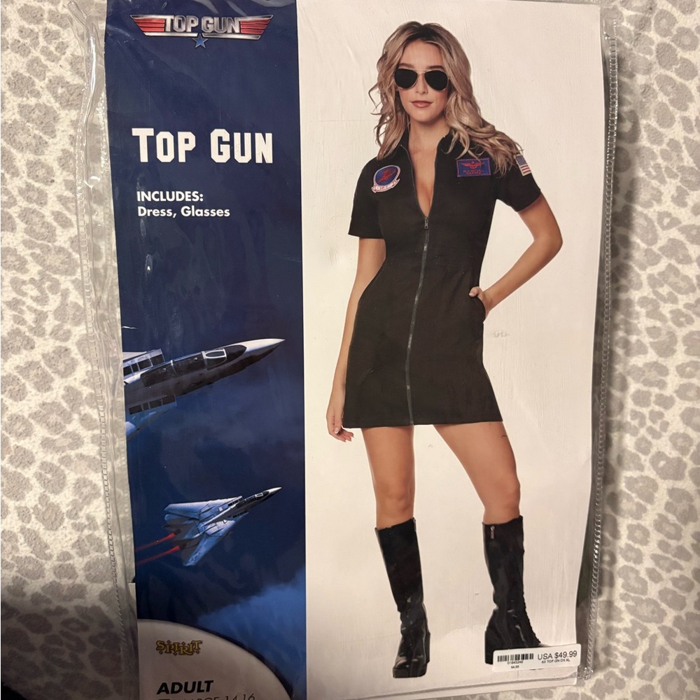 Spirit Black Top Gun Costume